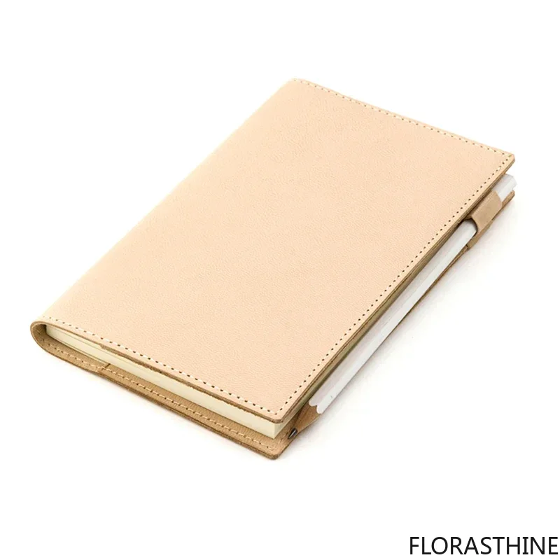 Carnet à couverture en cuir vé - Tan Stationery & Office Supply avis et prix