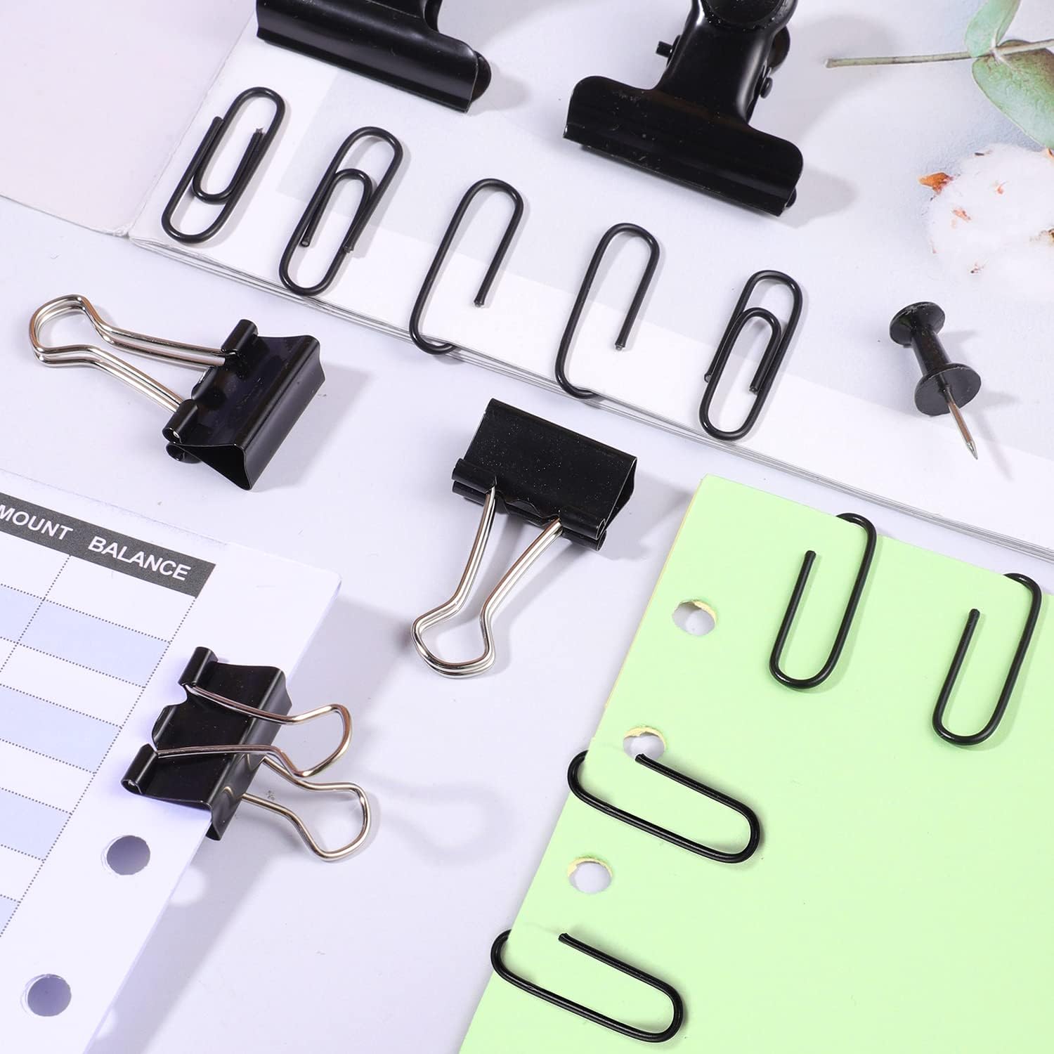 Ensemble de punaises pour clas - Binder Clip Assorted avis et prix